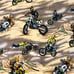 Dirt Bike Motorcycle Full Size Comforter Set