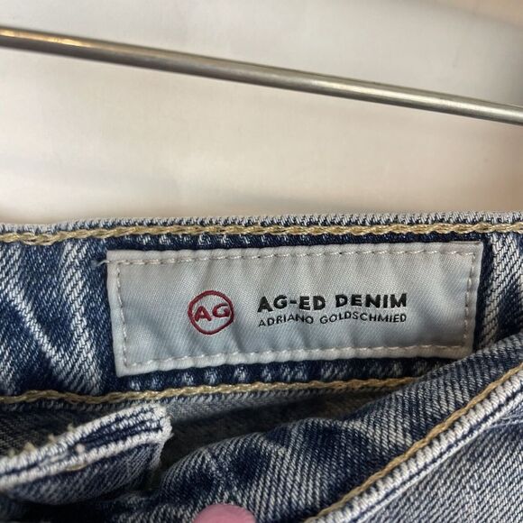 AG ADRIANO GOLDSCHMIED size 27 Womans light vintage wash blue jeans Sofia Ankle