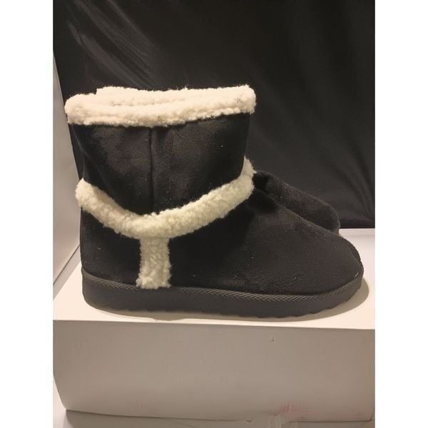 OLIVIA MILLER Women's Joyce Cold Weather Boot Black SIZE: 10