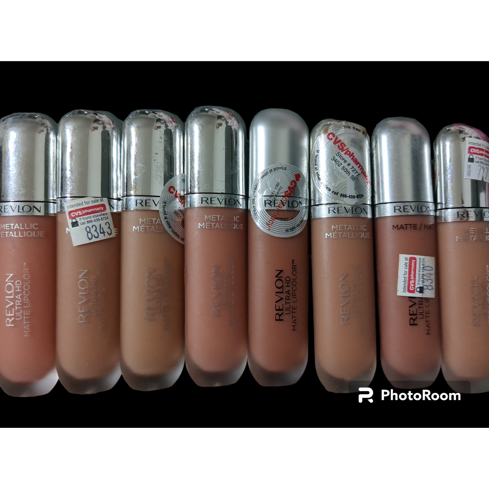 8 Revlon ultra HD matte lipcolor lipstick #165