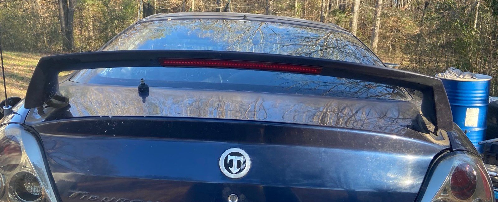 High rise spoiler Hyundai Tiburon