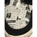 Nike Air Jordan 1 Mid SE GS Newsprint Black Red Kids 6 Y BQ6931-061