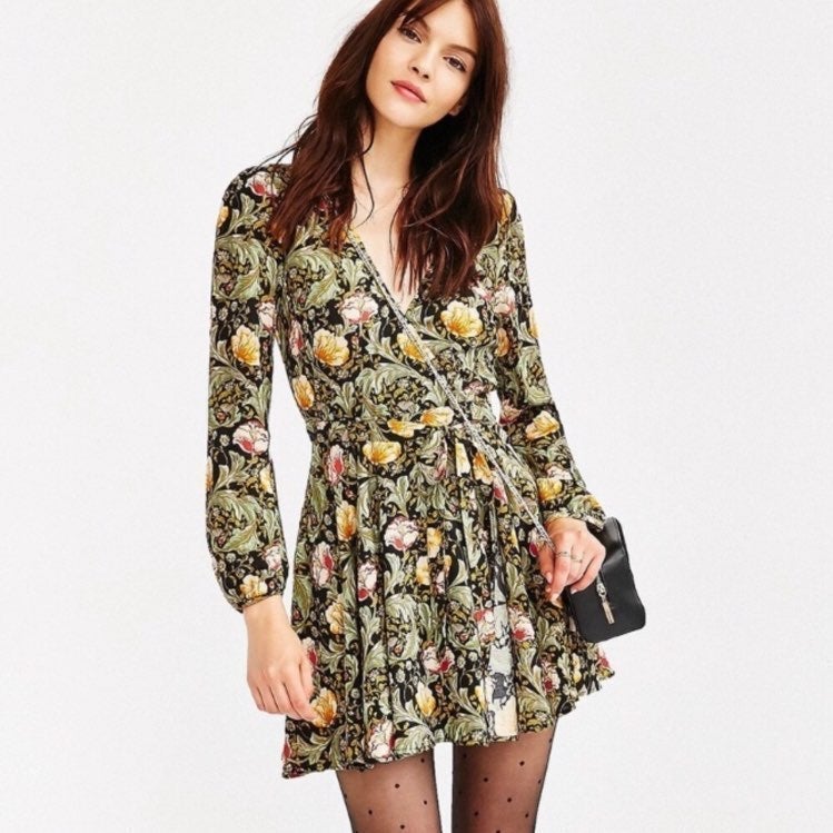 urban outfitters wrap dress