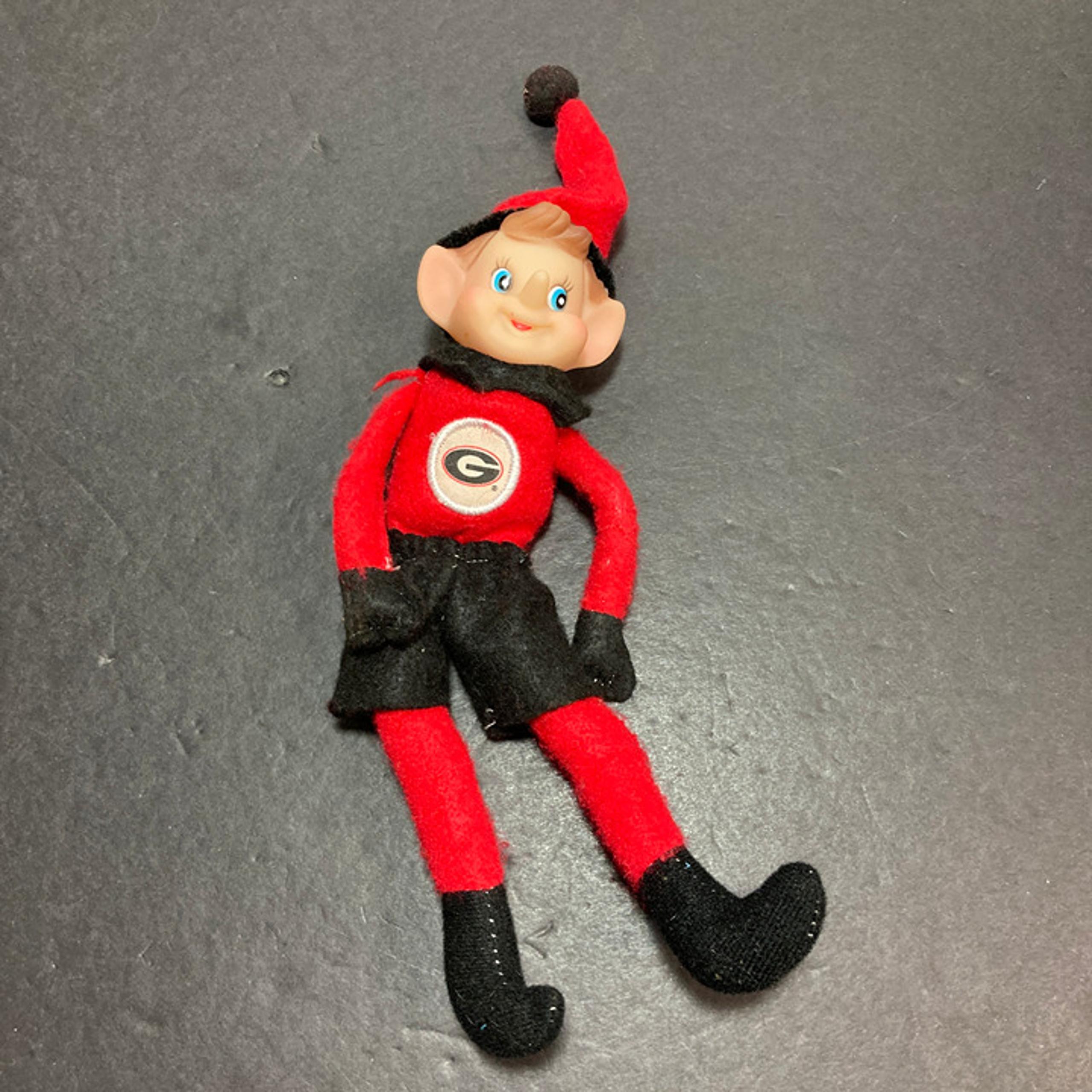 Elf On Shelf Georgia Bulldogs Holiday Pixie Poseable Christmas Decoration UGA