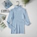 Women Long Sleeve Off Shoulder Slash Neck V-neck Pullover Sweater