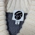 YanYan Knits NWOT Frosty Oversize 100% Merino Wool Vest Knot Detail Size M