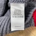 YanYan Knits NWOT Frosty Oversize 100% Merino Wool Vest Knot Detail Size M