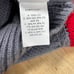 YanYan Knits NWOT Frosty Oversize 100% Merino Wool Vest Knot Detail Size M