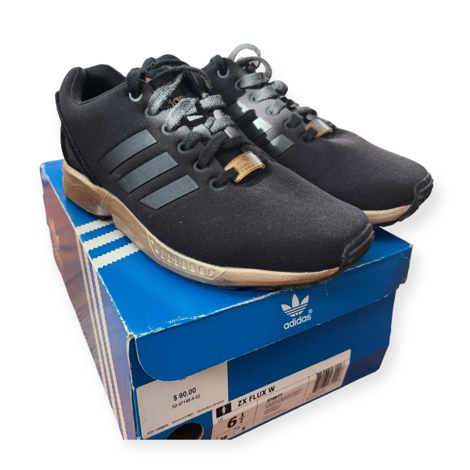 入荷なう flux zx Adidas black Mercari | gold and その他