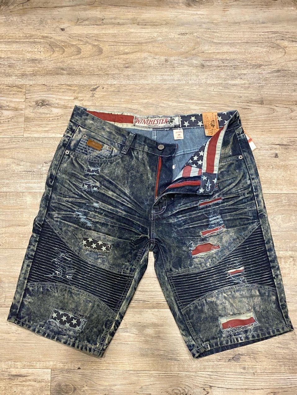 Winchester American Legend Jean Shorts Men Sz W36”