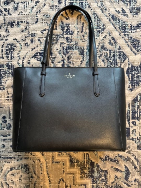 Black Kate Spade tote