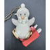 Cute Lenox Penguin On A Popsicle CHILLY RIDE Porcelain Hanging Christmas EUC -6D