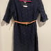 Rosie Pope Maternity Dress Navy Lace NWT Large