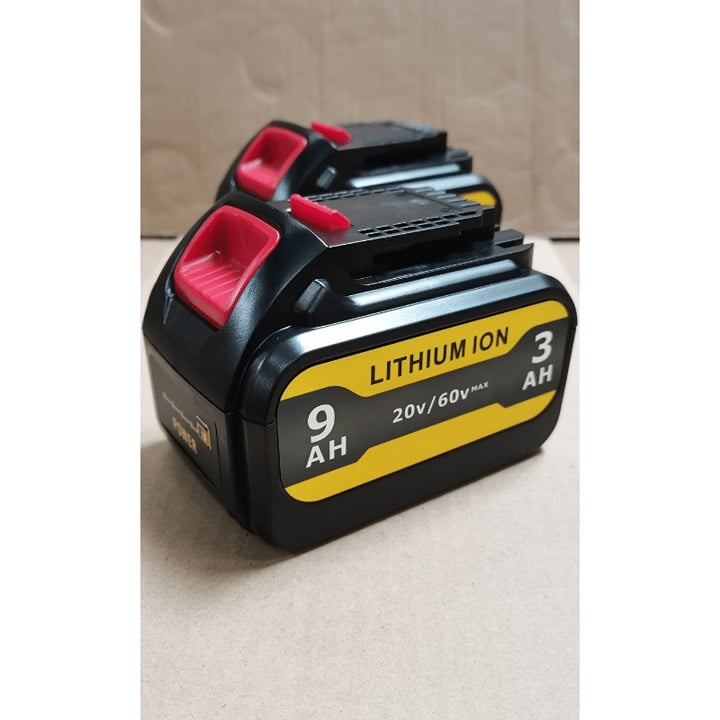 2-Pack 20V/60V 9.0Ah MAX Lithium Batteries for DeWalt DCB606/DCB6092
