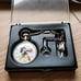 RARE Bradley 1976 Vintage Mickey Mouse Bicentennial Pocket Watch w/ Case