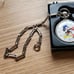 RARE Bradley 1976 Vintage Mickey Mouse Bicentennial Pocket Watch w/ Case