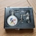 RARE Bradley 1976 Vintage Mickey Mouse Bicentennial Pocket Watch w/ Case