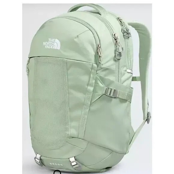 NEW North Face Womens Recon 30L Laptop Backpack NWT Misty Sage MSRP $109
