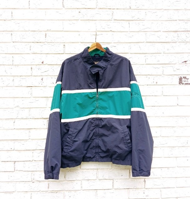 Vintage Eddie Bauer Nylon Jacket Windbreaker Retro