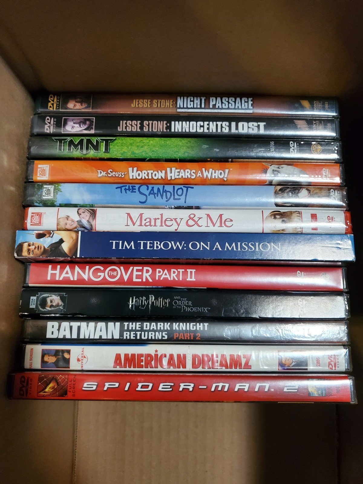 Lot of 90 new dvd movies - horror comedy kids action