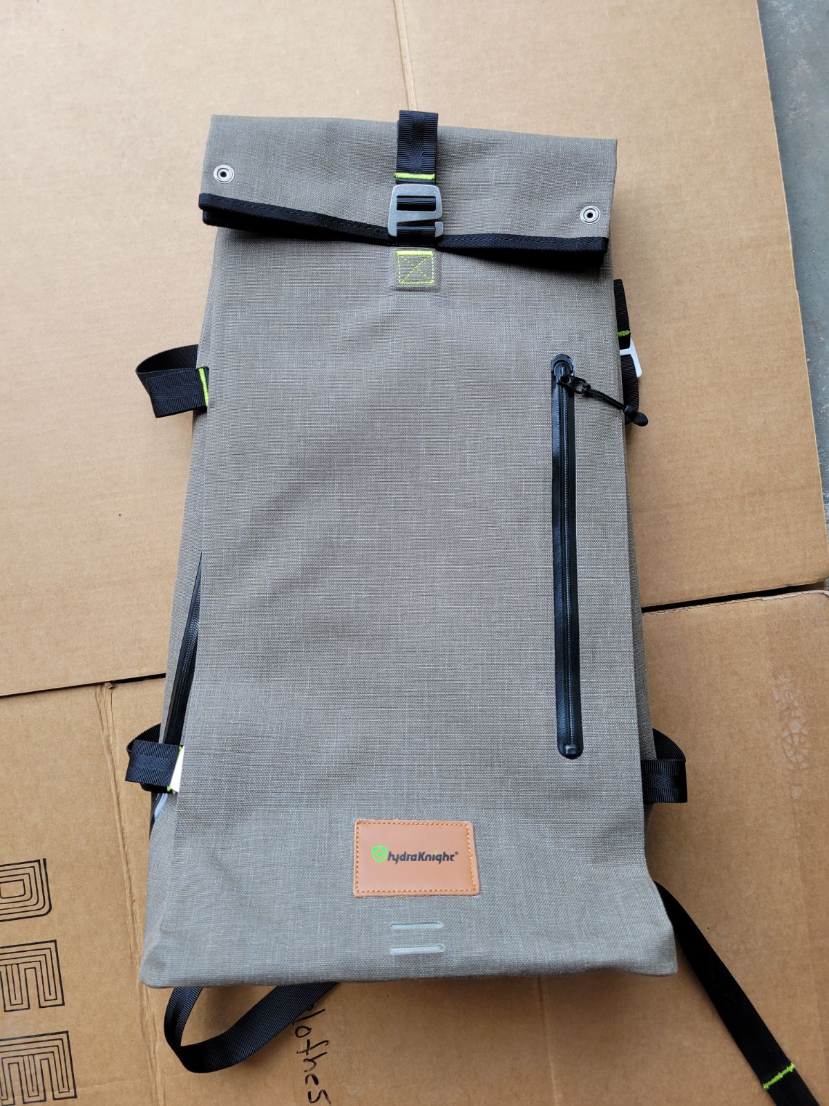 Waterproof commuter backpack