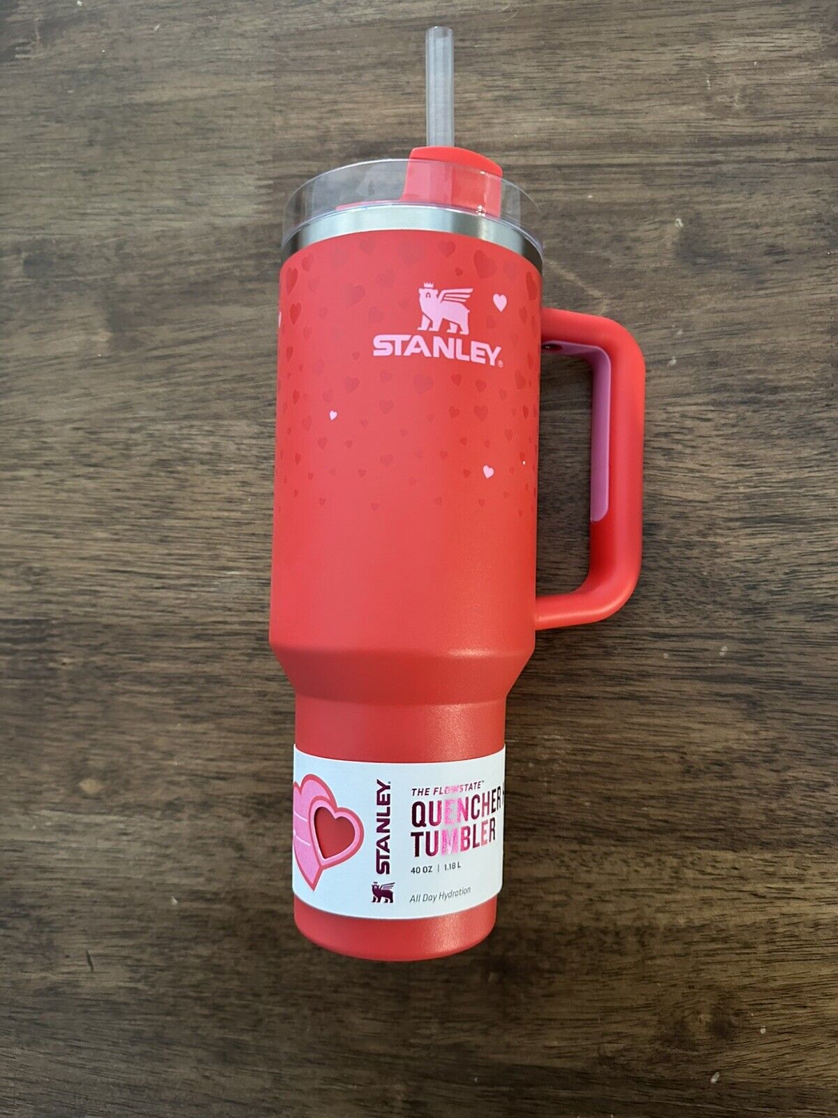 Stanley 40oz Stainless Steel Target Exclusive - Valentine's Day - Red IN HAND