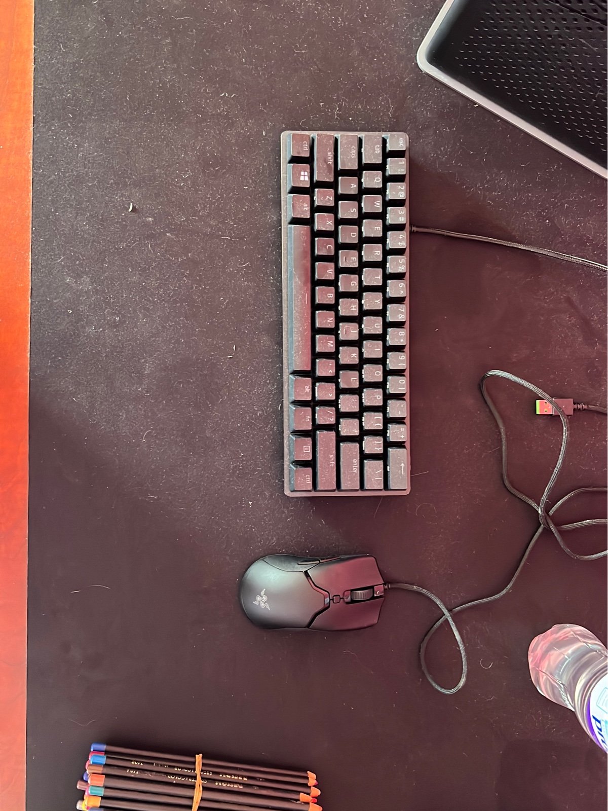 Razer mouse keyboard and mousepad