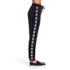 UGG Iris Velvet Track Logo Pants Size Medium NWT