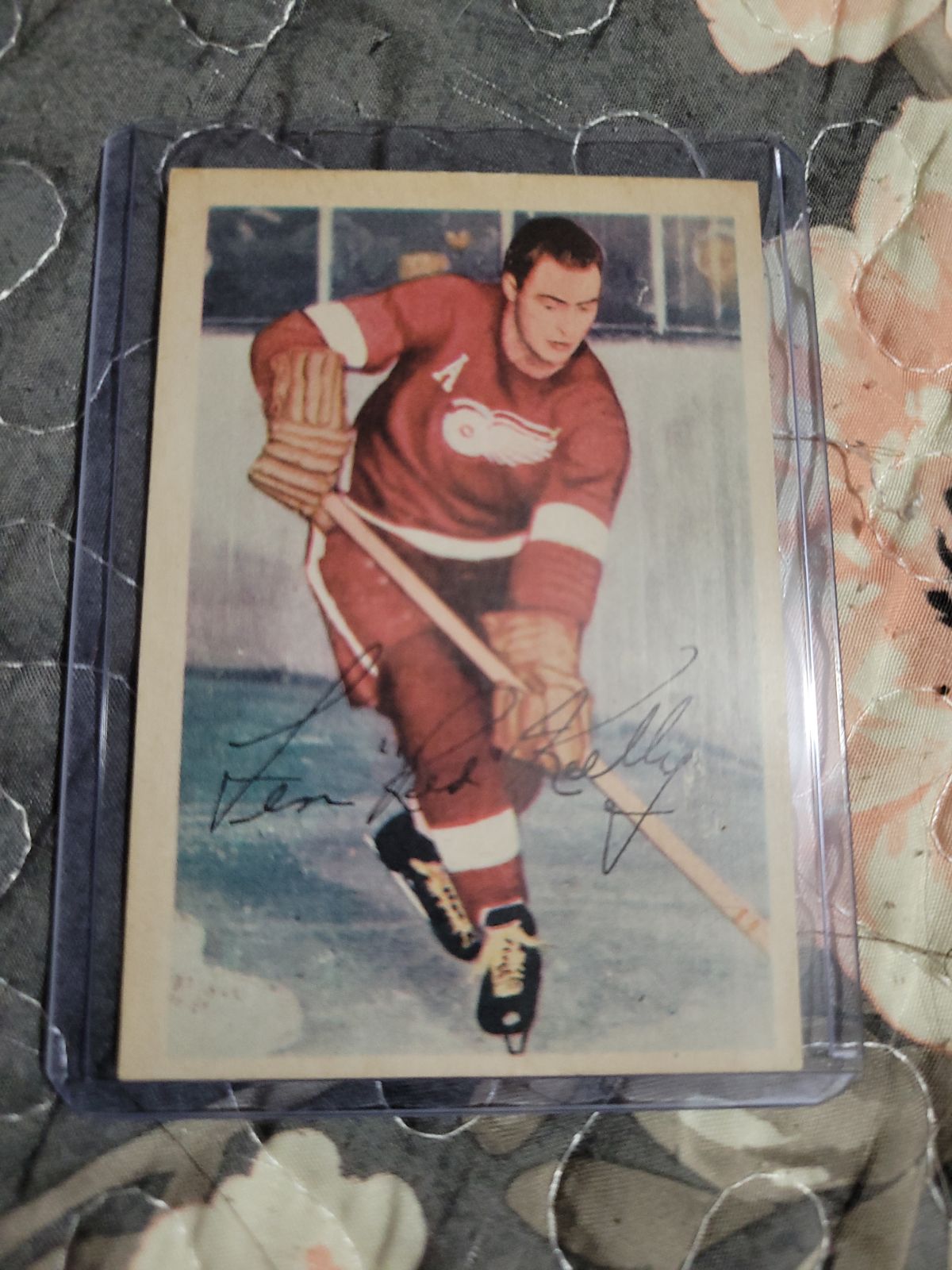 1953/54 Parkhurst Red Kelly Hockey Card