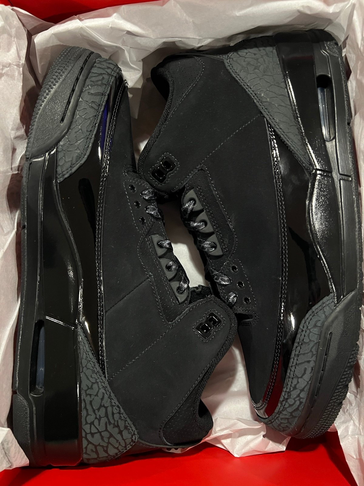 Air Jordan Retro 3 Black Cat size 10 brand new