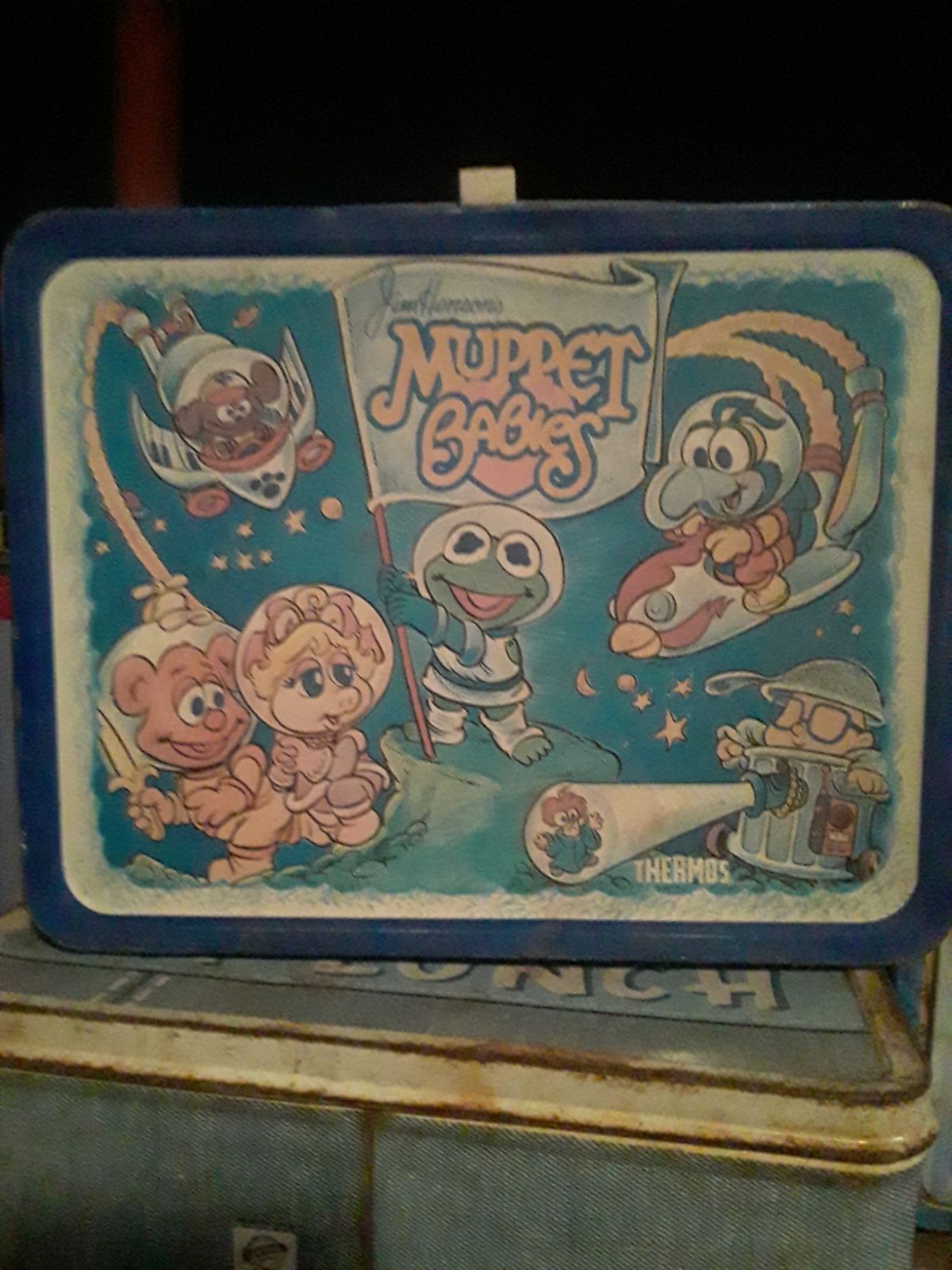 Muppets vintage lunch box no thermo