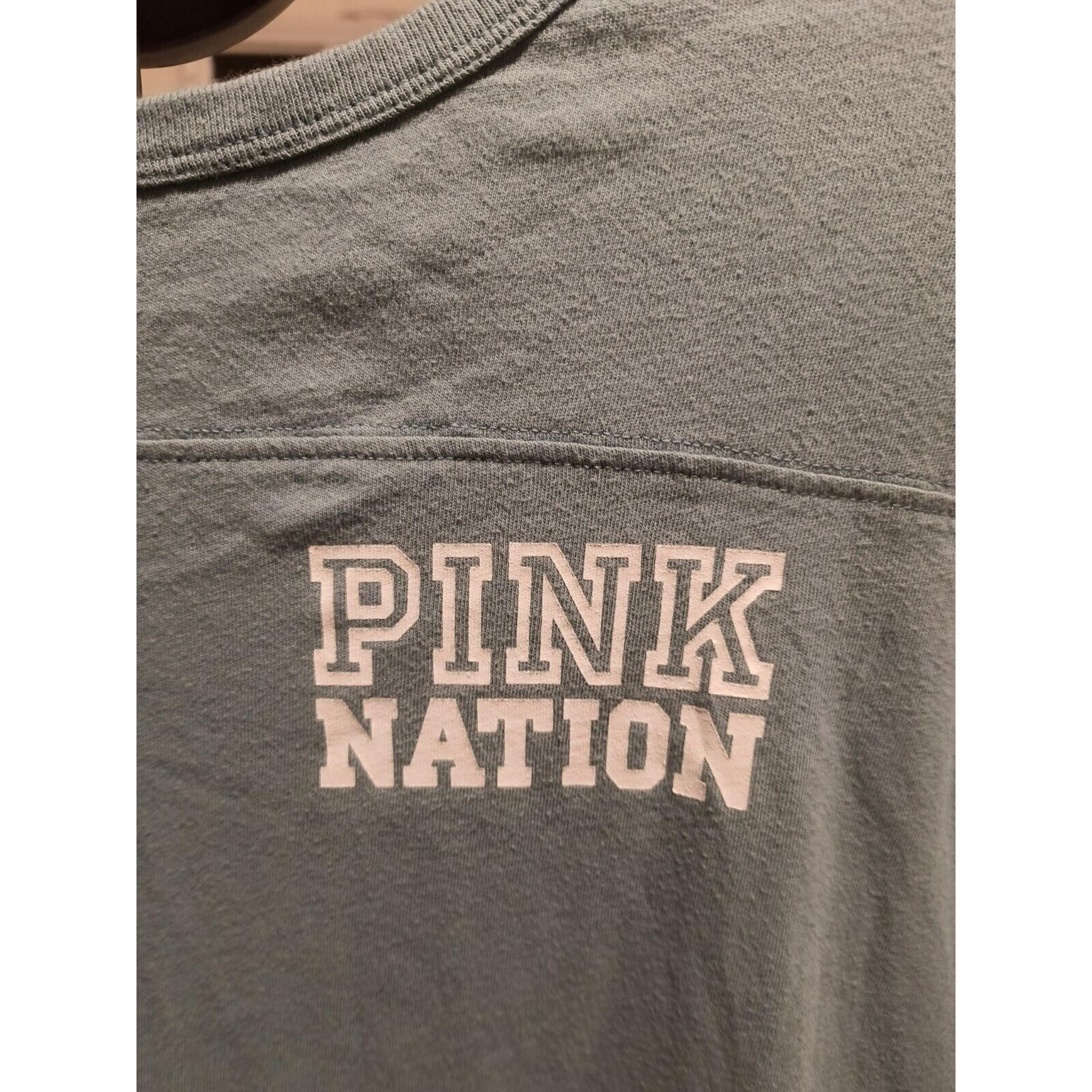 VS Pink Nation Size XS 3/4 sleeve Soft Shirt Comfort