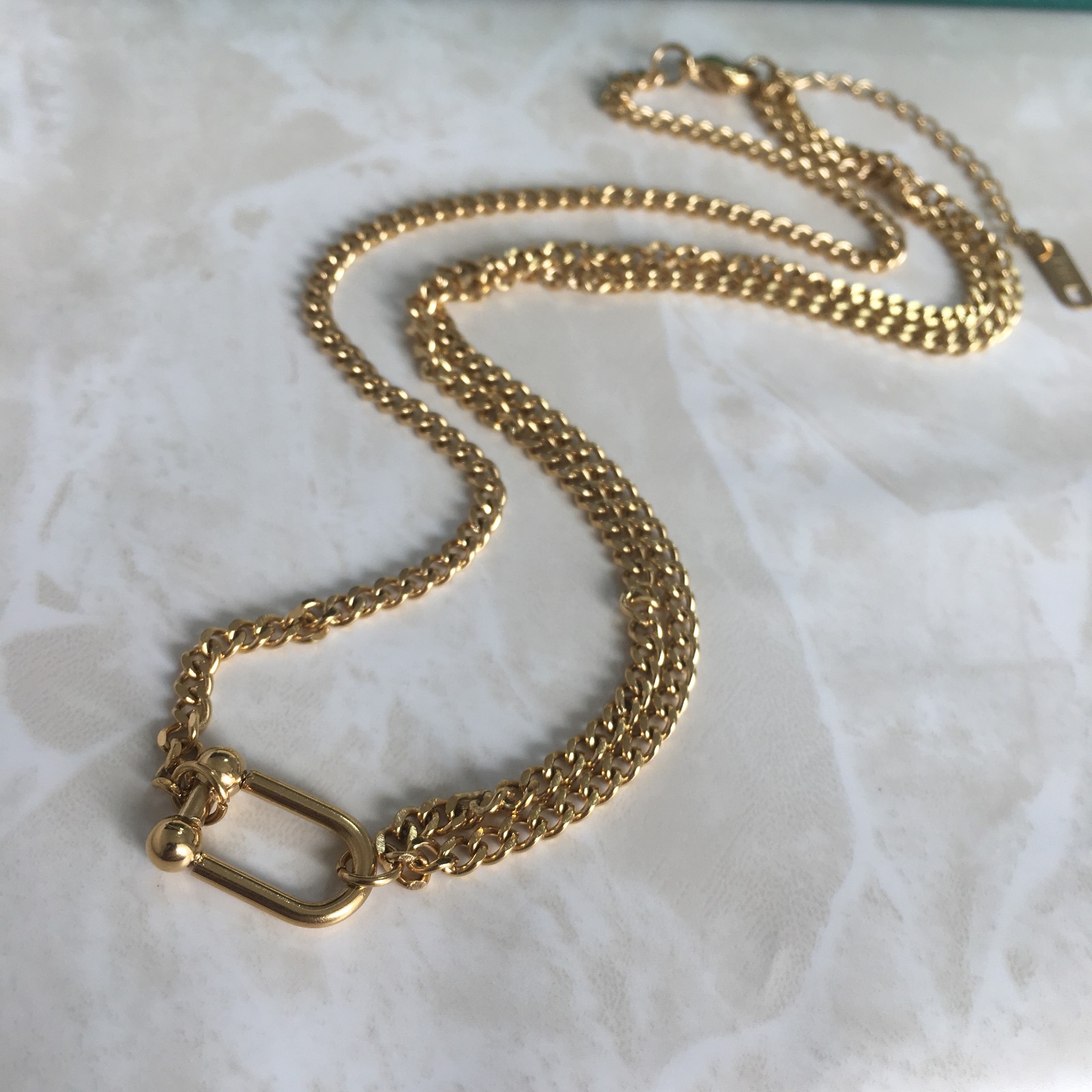 18K Gold Necklace Chain