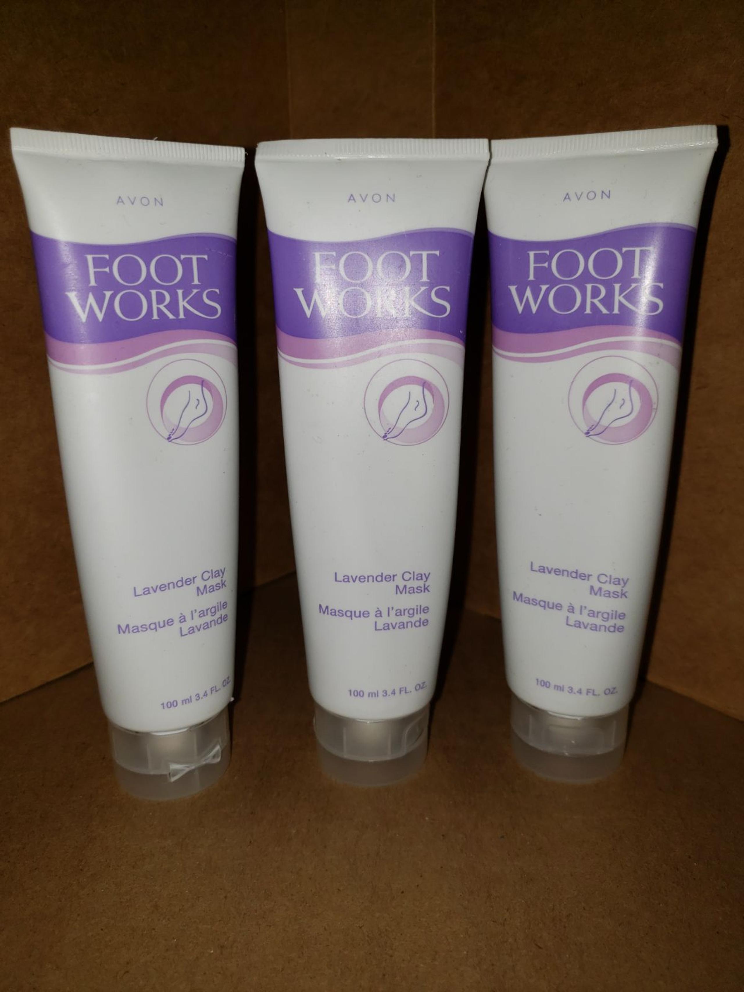 Avon Foot Works Lavender Clay Mask
