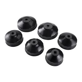 Oil Filter Wrench End Cap Set, 6-Piece