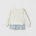 Zara Floral Ribbed Leggings/ Sweatshirt Set