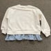 Zara Floral Ribbed Leggings/ Sweatshirt Set