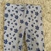 Zara Floral Ribbed Leggings/ Sweatshirt Set