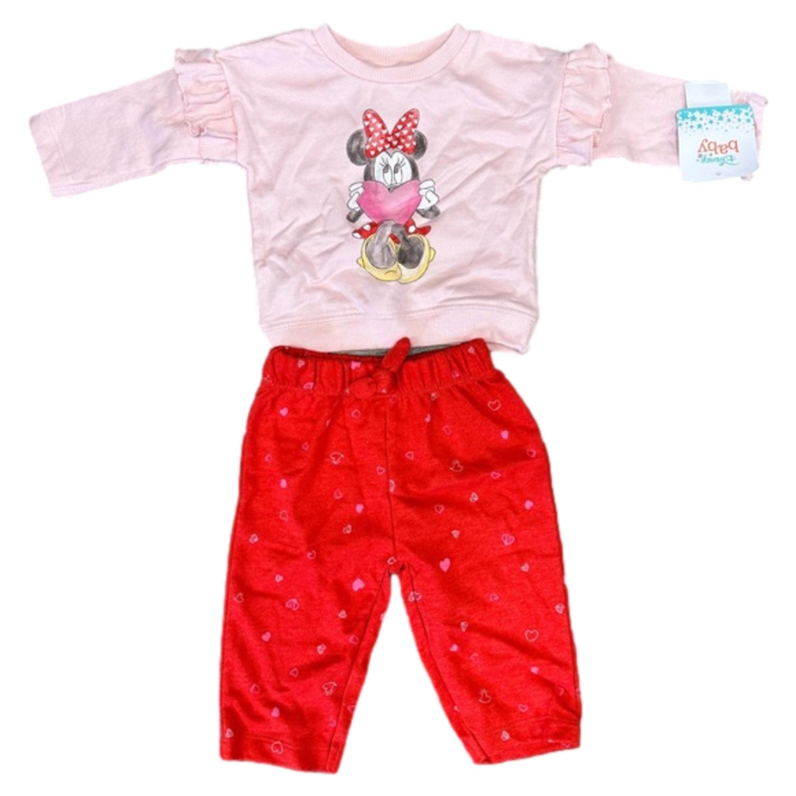 New Girl's Disney Baby Minnie Mouse Outfit 0-3 months