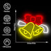 New Christmas Neon Sign, Bell Shape LED Light for Bedroom & Party Decor