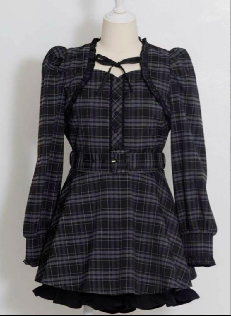 Pium Frill Cape Front Button Set-up