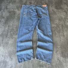 Vintage Y2K Tommy Hilfiger Baggy Skater Cyber Grunge Streetwear Denim Jeans