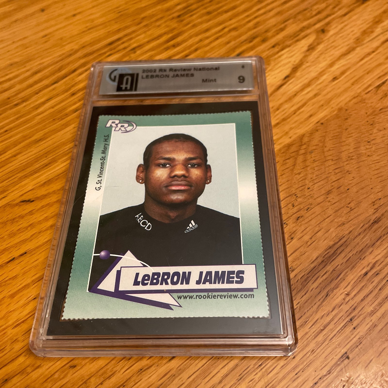 2002 Lebron James Card