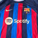 Gavi Jersey FC Barcelona 2022-23 Authentic Nike Soccer Jersey Mens M