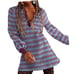 NWT LARGE FREE PEOPLE MAGGIE MINI DRESS IN TWILIGHT COMBO 128