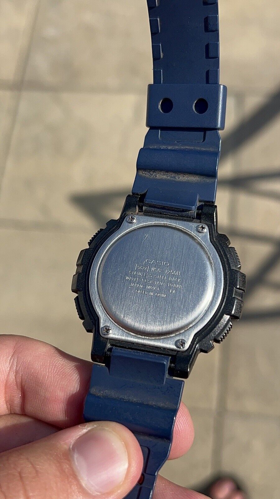 Casio Chronograph 5627 WSG-1250 Watch