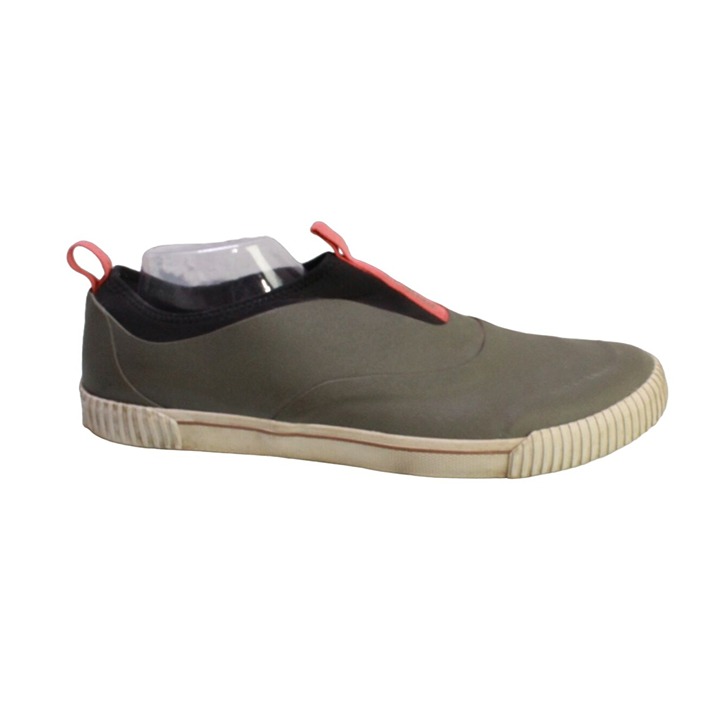LL Bean Men's Wellie Green Lightweight Rubber Comfort Slip-On Sport Shoes 14 M