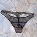 Sexy Little things Gorgeous Thong Embellished Lace Panty Small