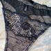 Sexy Little things Gorgeous Thong Embellished Lace Panty Small