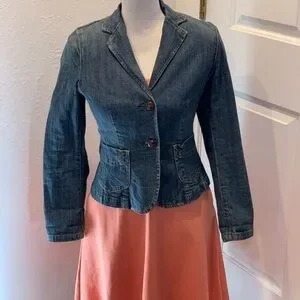 denim jacket size 2